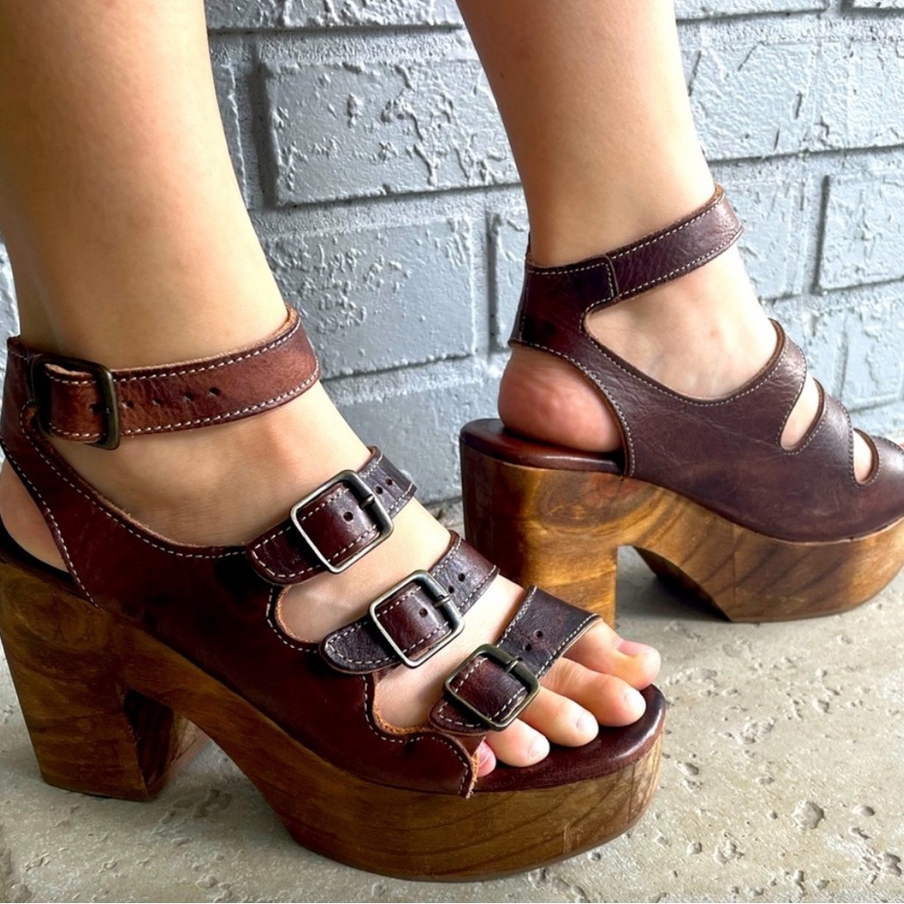 BED STU Strappy Heels Sandals Jordyn 7.5